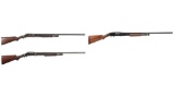 Three Winchester Slide Action Shotguns
