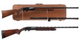 Two Remington Model 1100 Semi-Automatic Shotguns