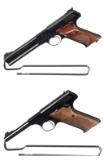 Two Colt Woodsman Pattern Semi-Automatic Pistols