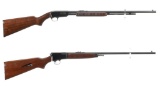 Two Winchester .22 Rimfire Rifles