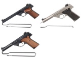 Three High Standard Semi-Automatic Pistols