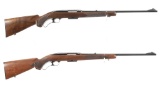 Two Winchester Model 88 Lever Action Rifles