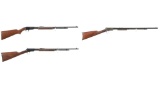Three Winchester Slide Action Rifles