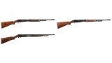 Three Remington Slide Action Rifles