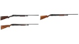 Three Winchester Slide Action Shotguns