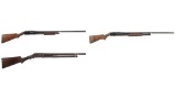 Three Winchester Slide Action Shotguns