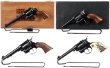 Four High Standard Double Action Revolvers