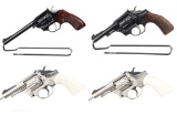 Four High Standard Double Action Revolvers