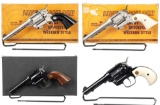 Four High Standard Double Action Revolvers
