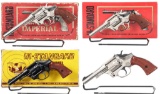 Four High Standard Sentinel Double Action Revolvers