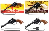 Four High Standard Double-Nine Double Action Revolvers