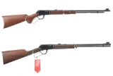 Two Winchester Rimfire Lever Action Carbines