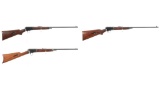 Three Winchester .22 Caliber Self-Loading Rifles