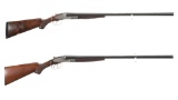 Two L. C. Smith/Hunter Arms Double Barrel Shotguns
