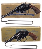 Two Smith & Wesson .38 Military & Police Pre-Model 10 Revolvers