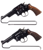Two Smith & Wesson Double Action Revolvers
