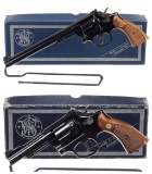 Two Smith & Wesson Double Action Revolvers with Boxes