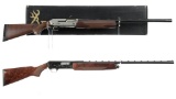 Two Browning Semi-Automatic Shotguns