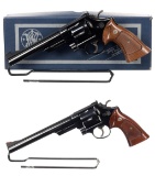 Two Smith & Wesson Double Action Revolvers