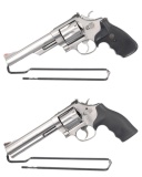 Two Smith & Wesson Double Action Revolvers