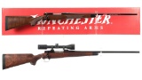 Two Winchester Model 70 Super Grade Bolt Action Rifles