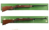 Two Remington Model 700 BDL Bolt Action Rifles with Boxes