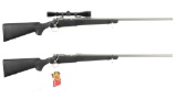 Two Winchester Model 70 Classic Stainless Bolt Action Rifles