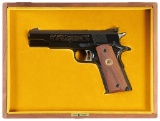 Cased Colt Gold Cup National Match NRA Centennial Pistol