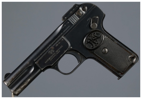 Fabrique Nationale Browning Model 1900 Semi-Automatic Pistol