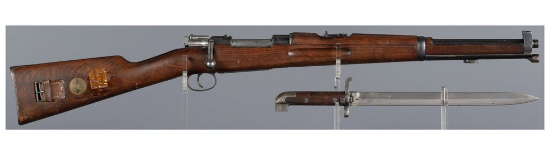 Swedish Carl Gustaf Model 1894 Bolt Action Carbine with Bayonet
