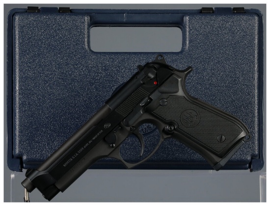 Beretta Model 92FS Semi-Automatic Pistol with Case