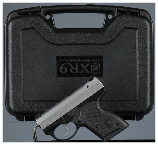 Boberg Arms Model XR9-S Semi-Automatic Pistol with Case