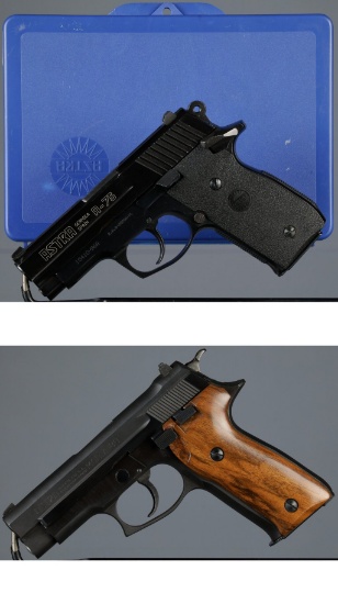 Two Astra Semi-Automatic Pistols