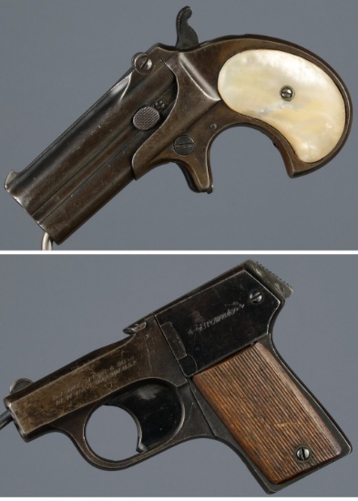 Two American Derringer Pistols