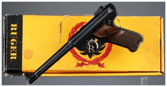 Ruger Mark II Target Semi-Automatic Pistol with Box