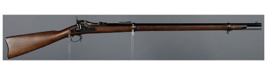 Uberti Springfield Trap Door Single Shot Rifle with Box