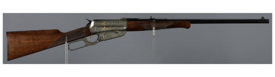 Engraved Winchester Model 1895 High Grade Lever Action Rifle