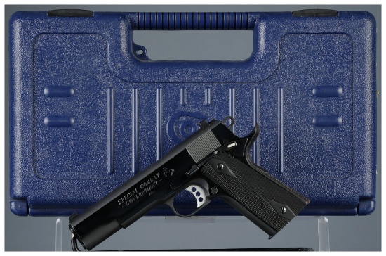 Colt Custom Shop Special Combat Government Pistol with Case