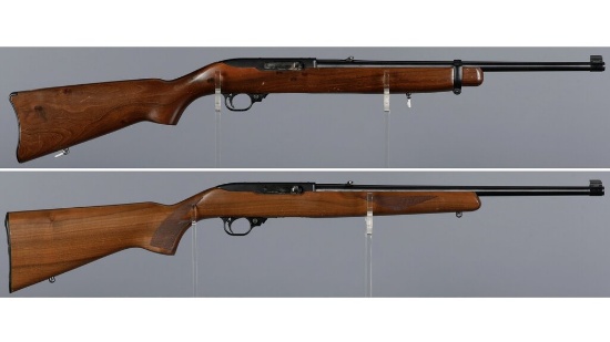 Two Ruger Model 10/22 Semi-Automatic Rifles