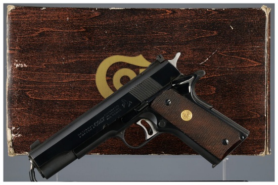 Colt National Match .38 Special Mid Range Semi-Automatic Pistol