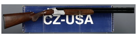 CZ/Huglu Model 103 DE Redhead Deluxe Over/Under Shotgun with Box