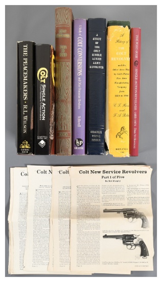 Group of Colt Firearm Reference Books and Articles