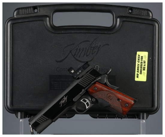 Kimber Gold Match II Semi-Automatic Pistol with Case