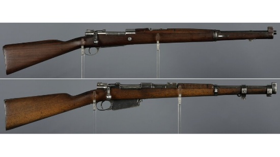 Two Argentinian Contract Model 1909 Bolt Action Rifles
