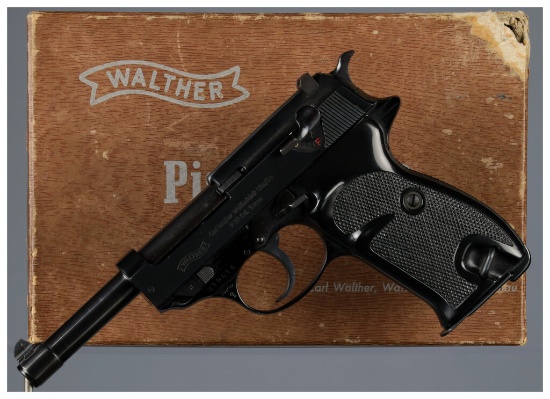 Walther/Interarms Model P-38 Semi-Automatic Pistol with Box