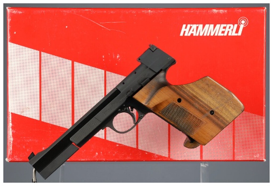 Hammerli Model 208 Semi-Automatic Pistol with Box