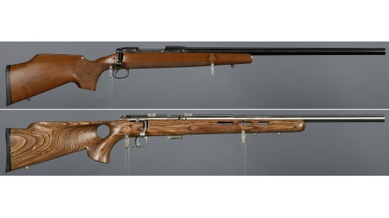 Two Savage Arms Bolt Action Rifles