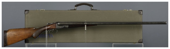 A. H. Fox AE Grade Double Barrel 16 Gauge Shotgun
