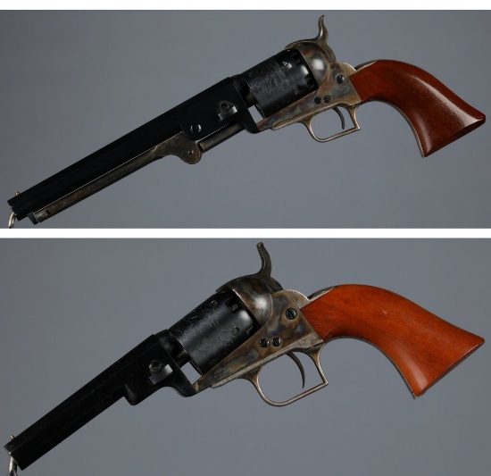 Two Colt Blackpowder Series Percussion Revolvers