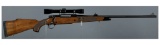 Winchester Model 70 Bolt Action Rifle with Scope